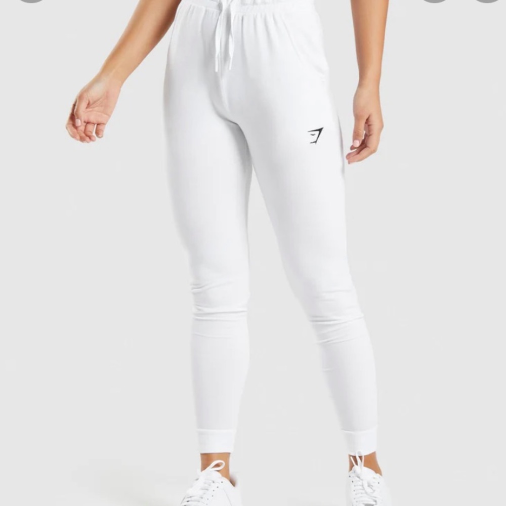 Gymshark Pippa Training Joggers | White